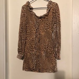 Nasty Gal Cheetah dress